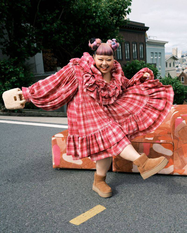 Ugg classic mini platform womens boot-null