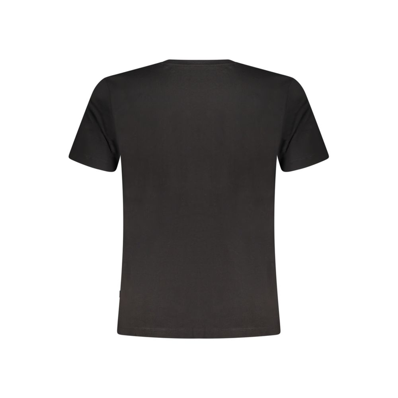 Black organic cotton men t-shirt-null
