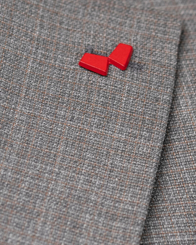 Dezign 3piece slim fit suit in patterned-null