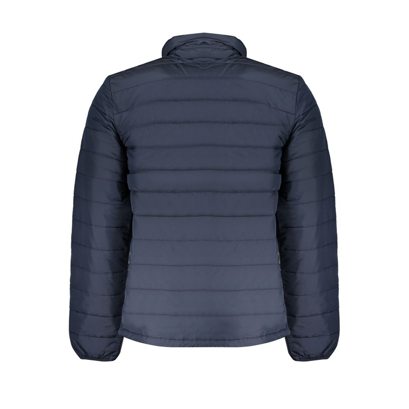 Blu polyester men's jacket-null