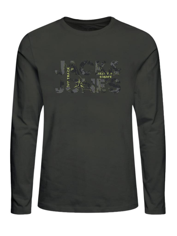 Product image: Jack&jones jcotech logo tee ls crew neck sn jnr-null