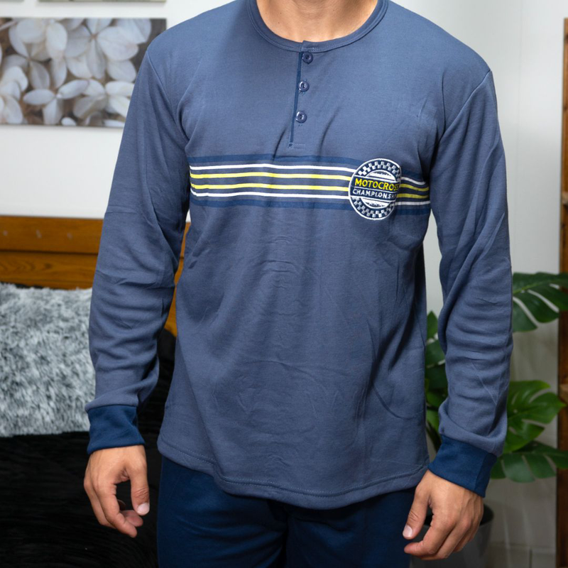 Mens pajamas with stamp #m3304-null