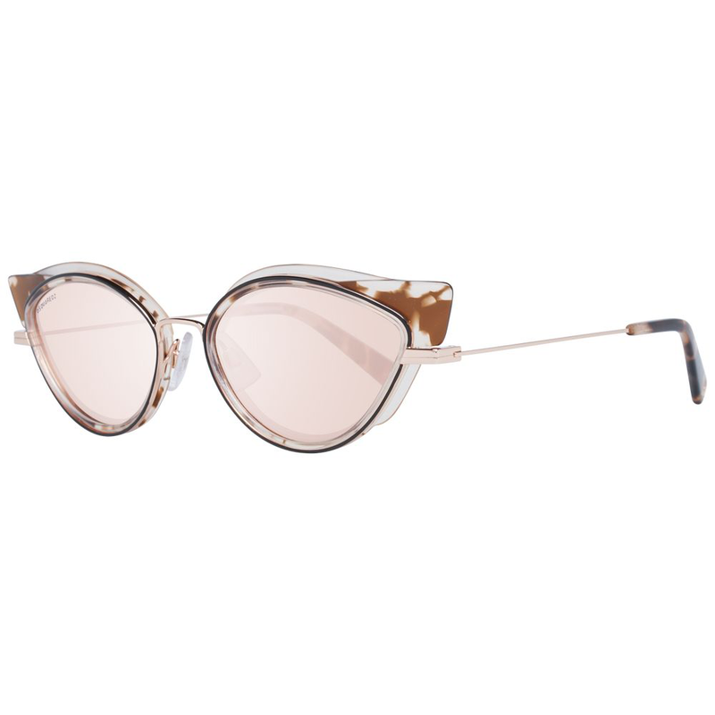 Brown metal & plastic sunglasses-null