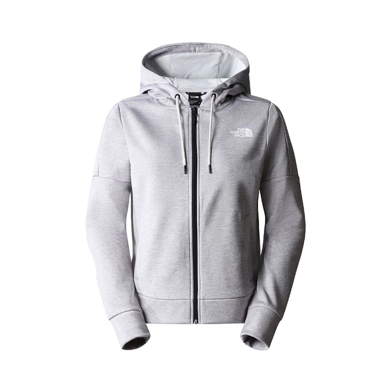 The north face w reaxion fl f/z HD tnf light gre-null