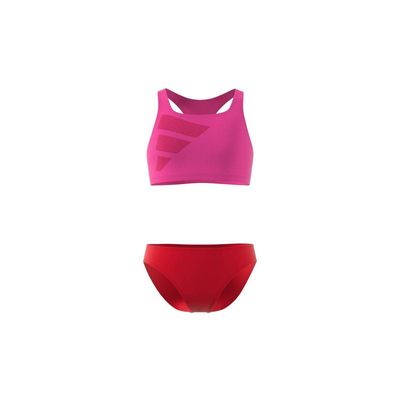 Big bars logo bikini, Red/Pink, medium