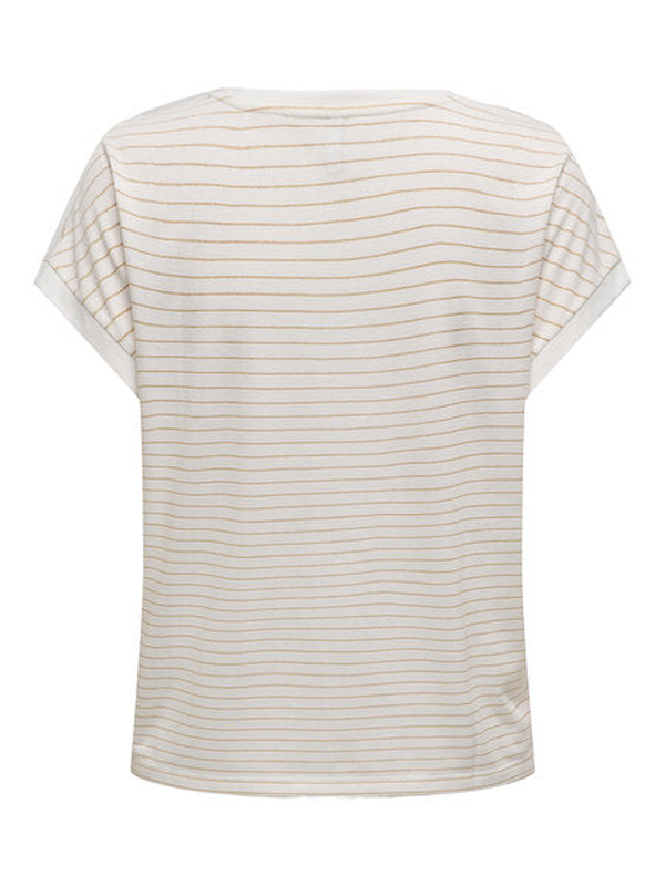 Onlkarlas/s v-neck glitter top image number null
