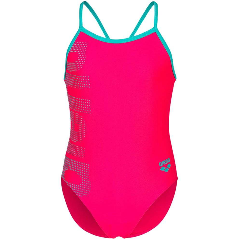 Product image: Girls logo one piece swimsuit-null