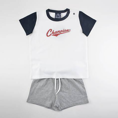 Champion infants boys light cotton jersey set 304944