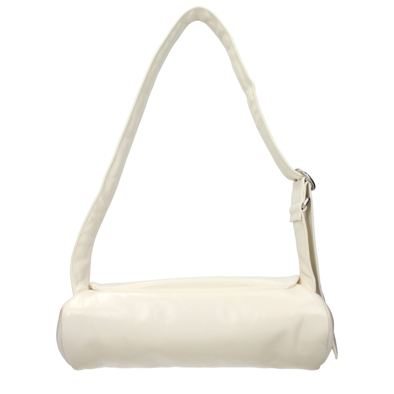Beige leather crossbody bag-null