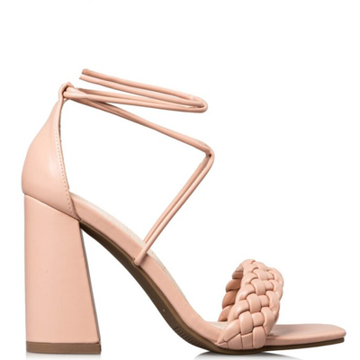 Envie women sandal pumps, Nude, medium