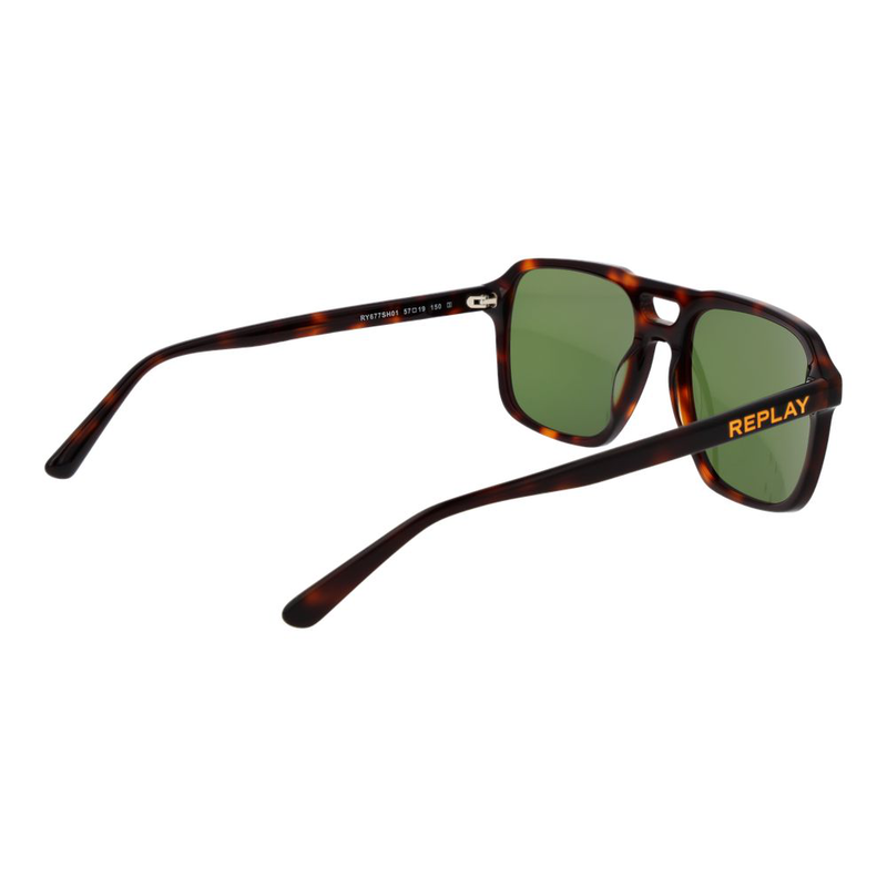 Brown plastic sunglasses-null