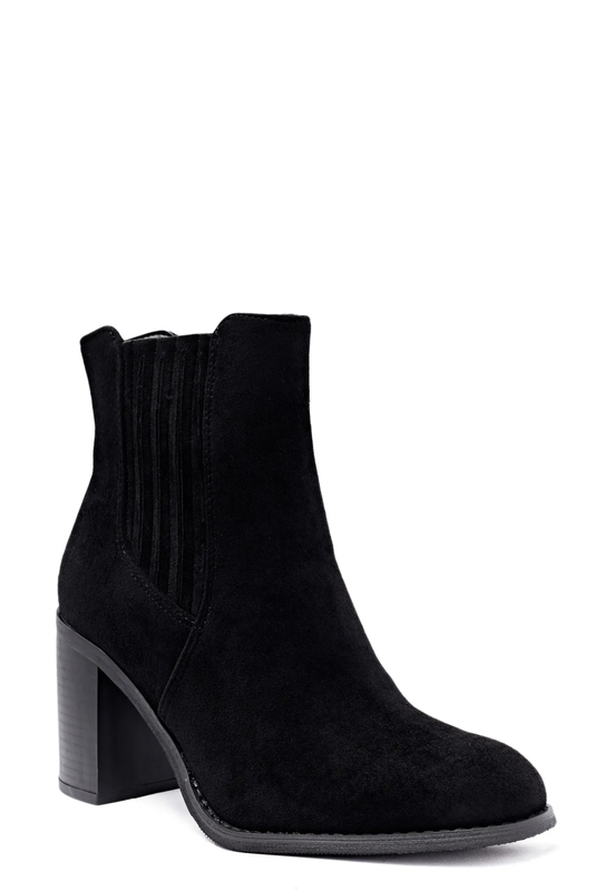 Ankle boot pleated side image number null