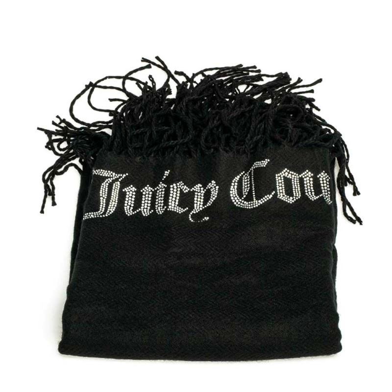 Juicy Couture sarah scarf 200x46 diamante logo-null