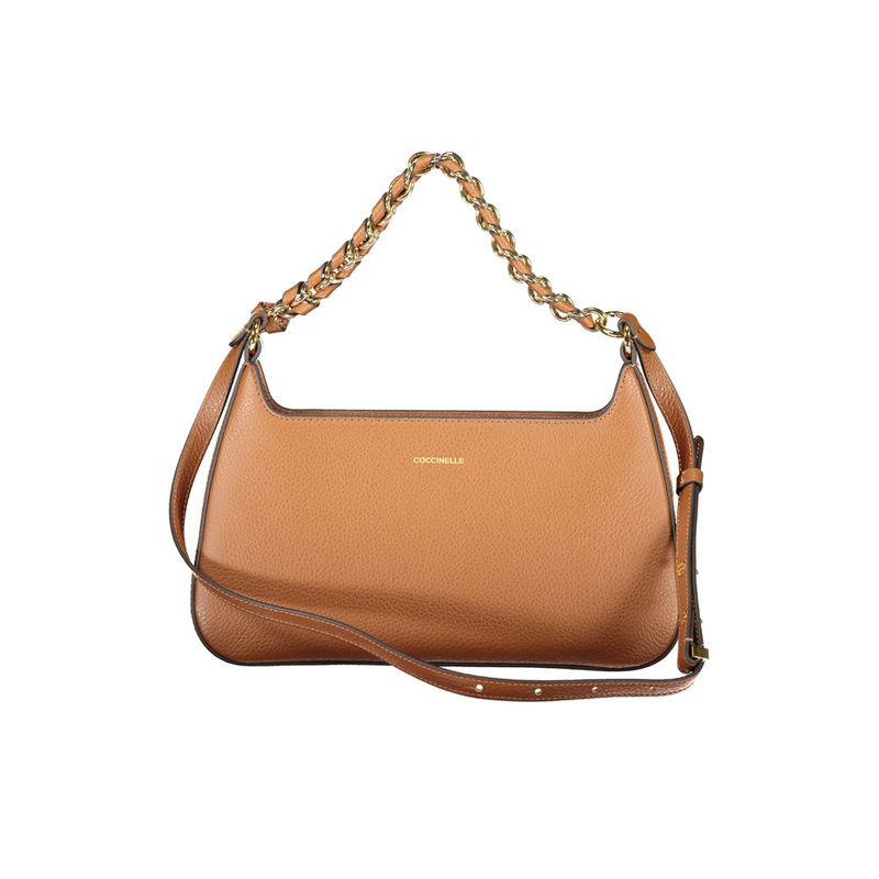 Marrone leather women handbag-null