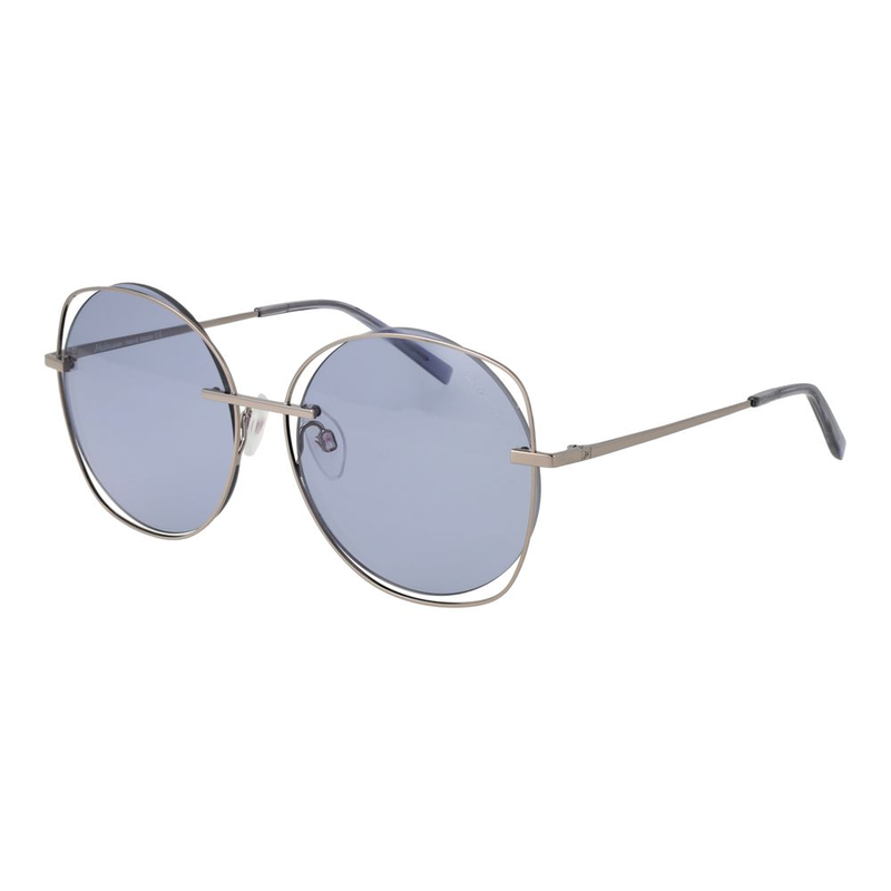 Gray metal sunglasses-null