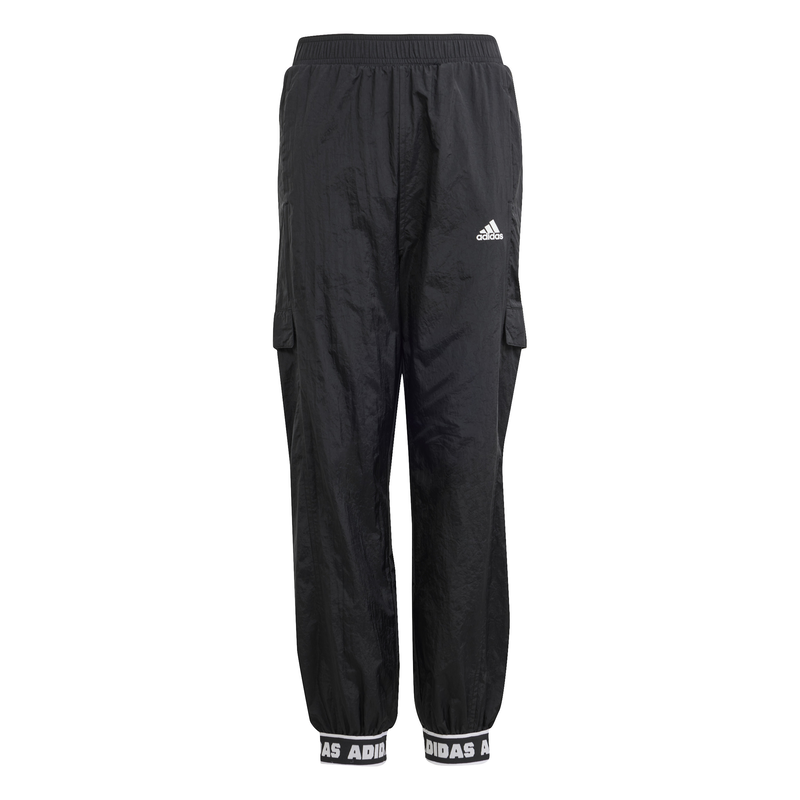 Adidas kids girls dance woven cargo tracksuit bottoms (in19 image number null