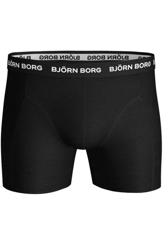 Mens essential cotton stretch boxers 3 pack-null