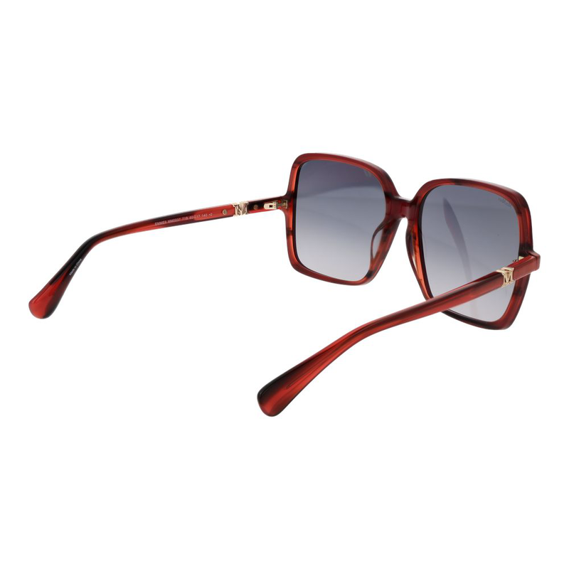 Burgundy acetate sunglasses-null