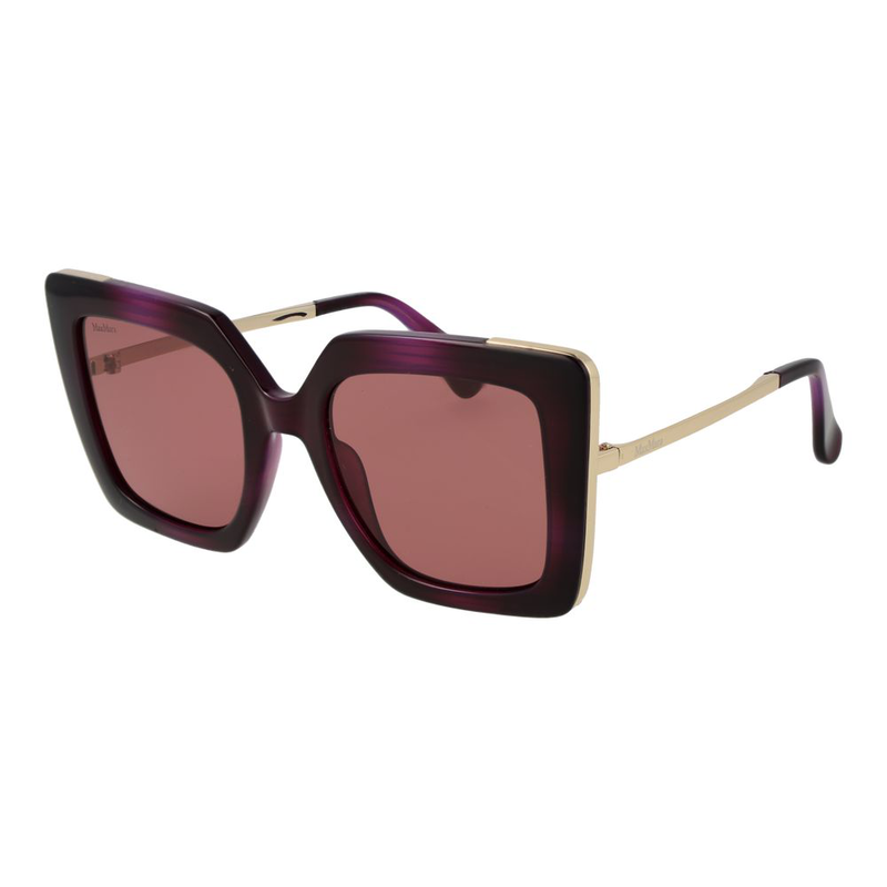 Purple plastic sunglasses-null