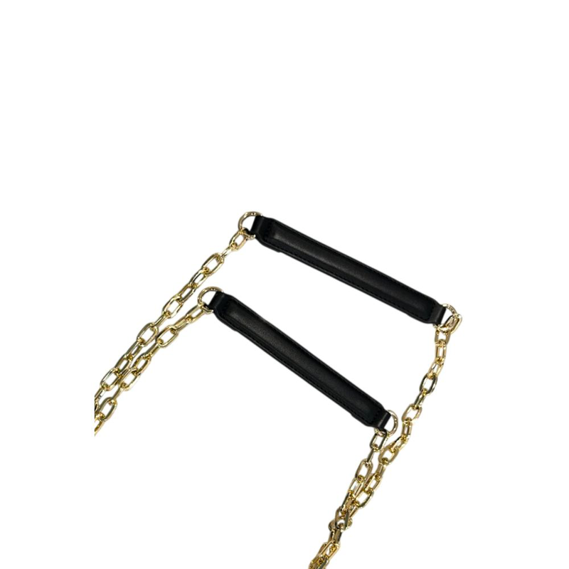 Black pu women crossbody bag-null