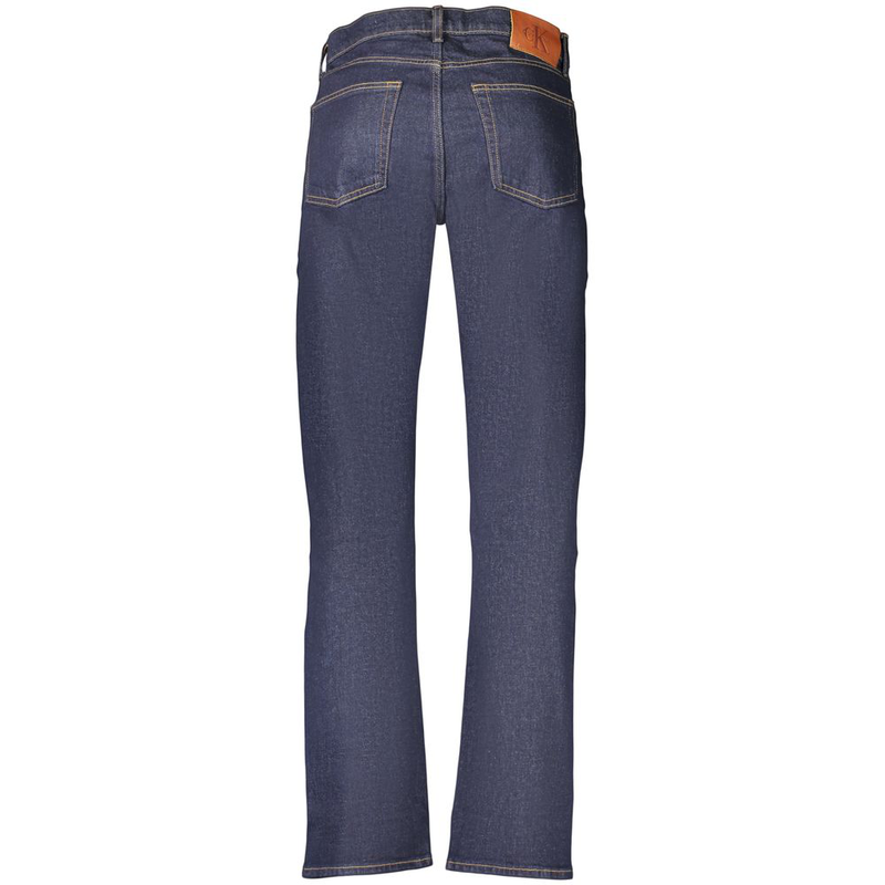 Blue cotton men's jean crafted for elegance and comfort-null