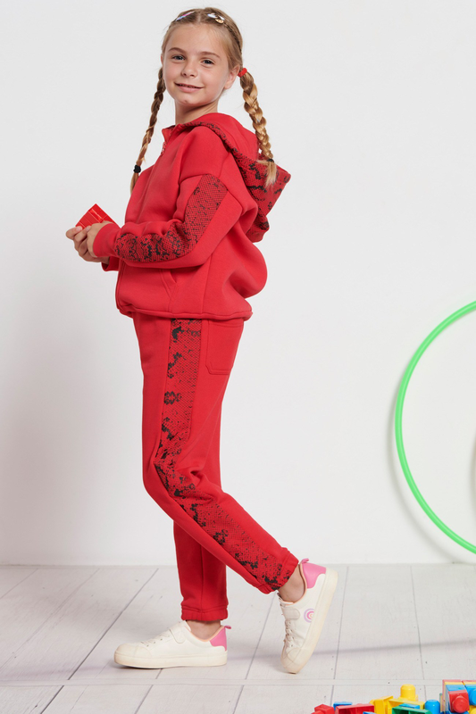 Bdtk kids girls material jogger pants (1232-703800)-null