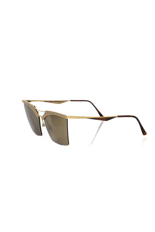 Gold metallic fibre women sunglass-null