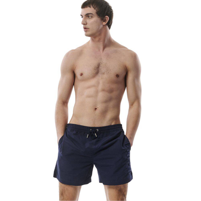 Men's medium length swim shorts, Navy, medium