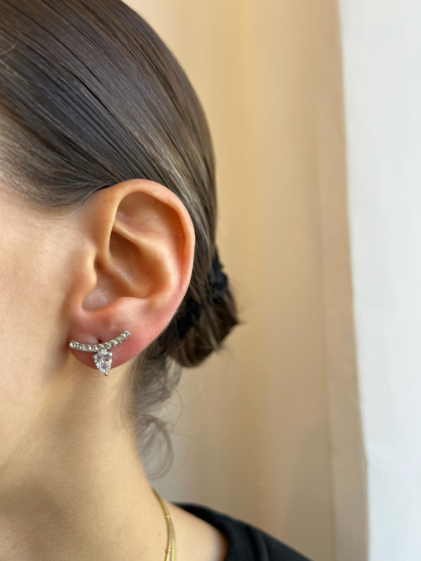 "alina" earrings-null