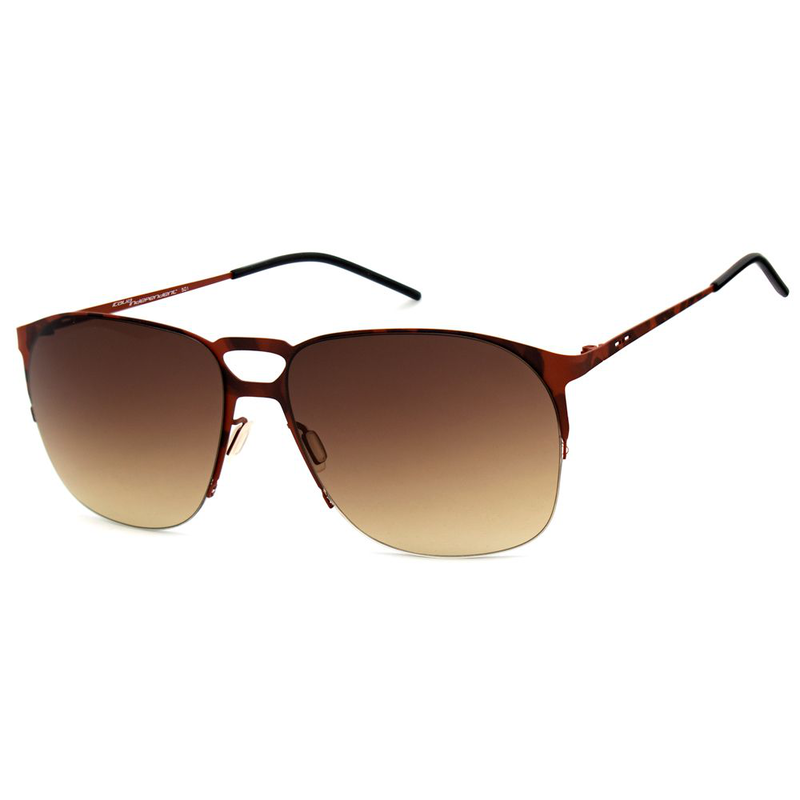 Brown metal sunglasses-null