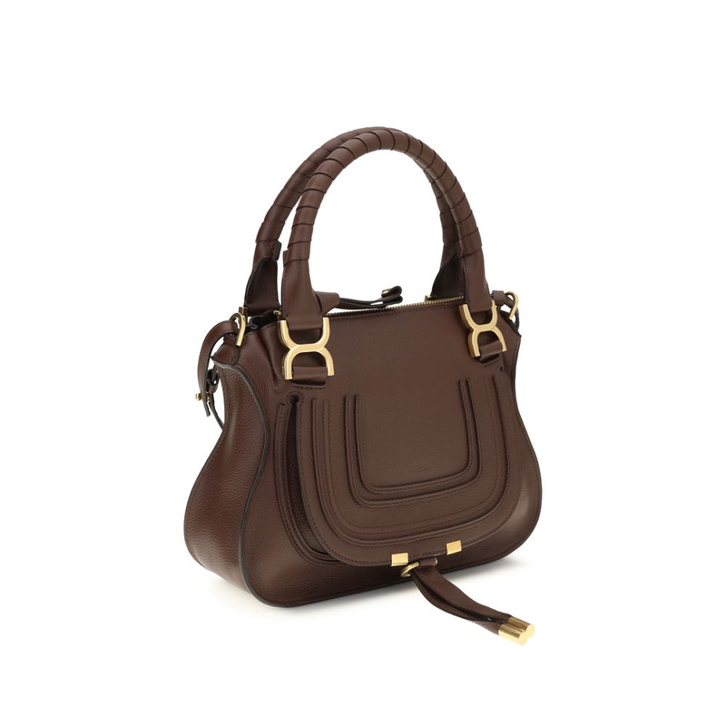 Brown calf leather bos taurus handbag-null