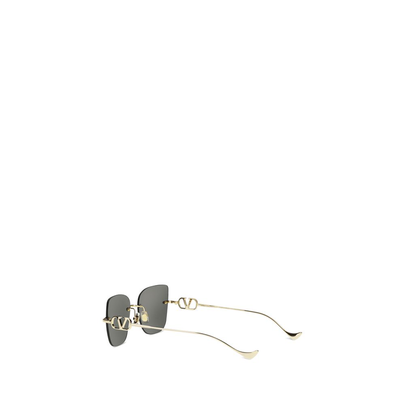 Black metal sunglasses-null