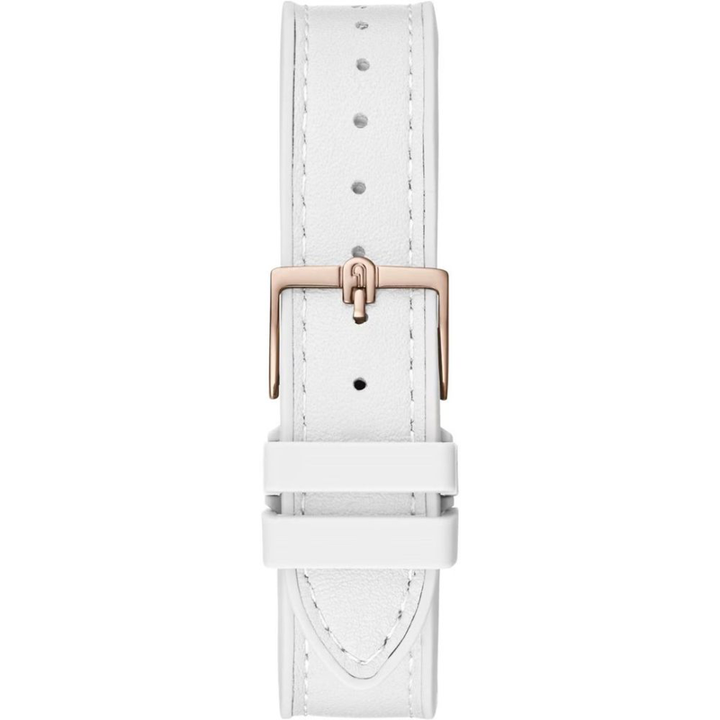 White synthetic dress watch-null