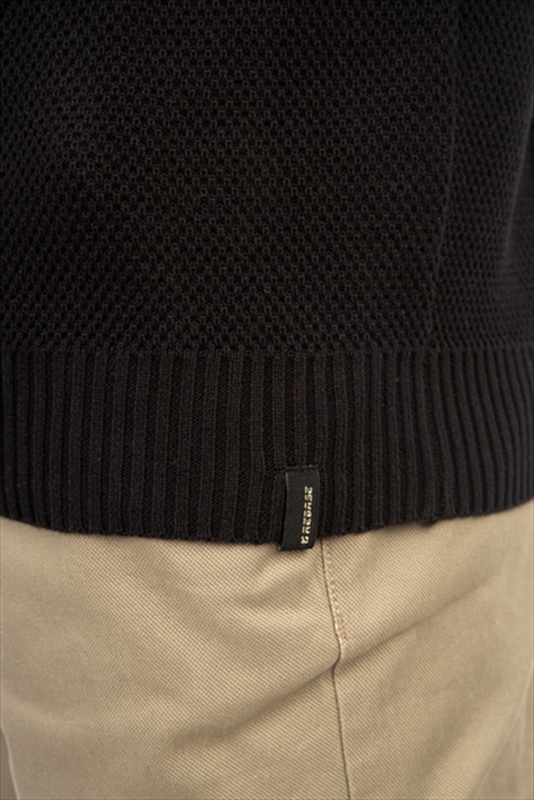 Basic cotton round neck knitwear image number null