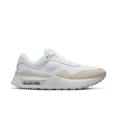 Air max system shoes, White / Platinum, medium