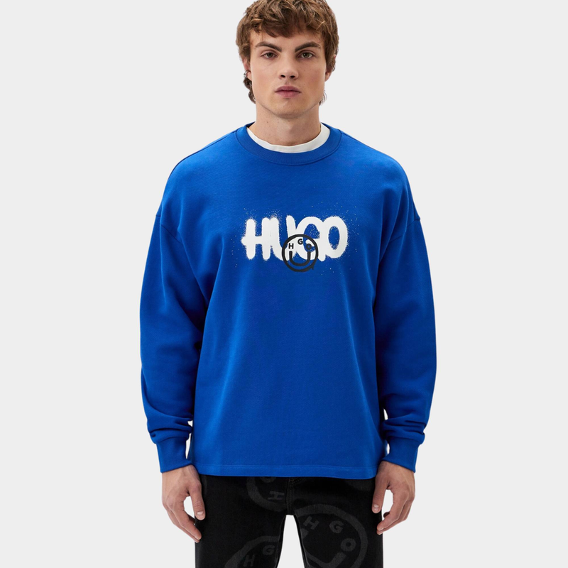 Blue nimaylong sweatshirt-null