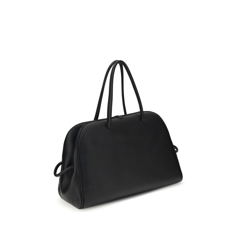 Black calf leather bos taurus handbag-null