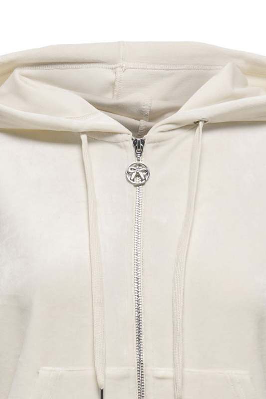 Only rebelvelvet hoodie zip-null