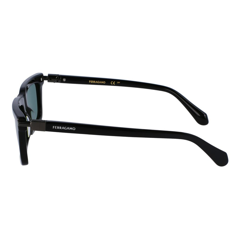 Black acetate sunglasses-null