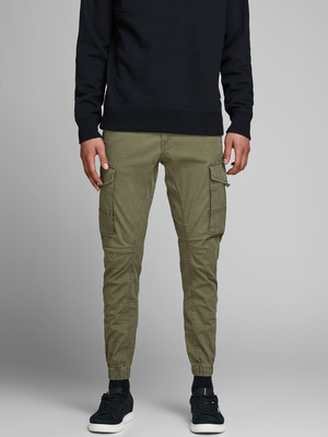 Jjipaul pants - olive night, Olive Night, medium