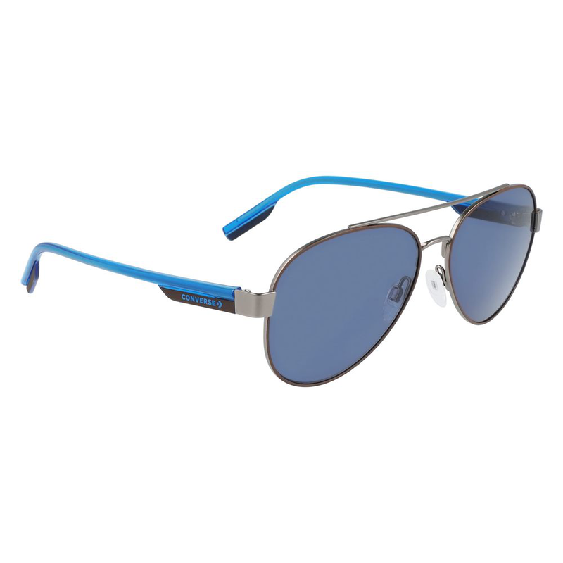 Gray metal sunglasses-null