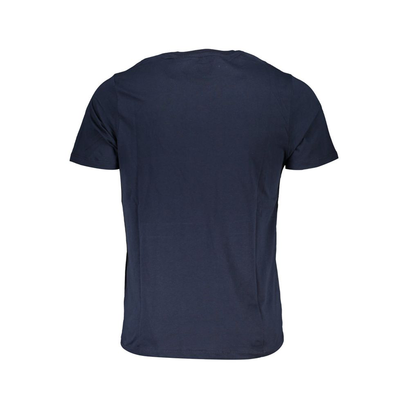 Blue cotton men t-shirt-null