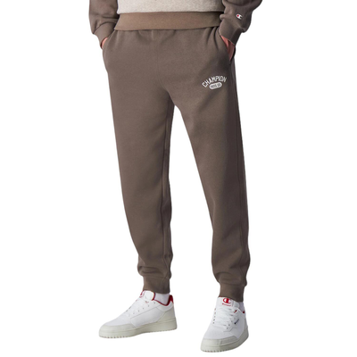 Champion men rib cuff pants (219172)-brown, Ms510-lhb brown, medium