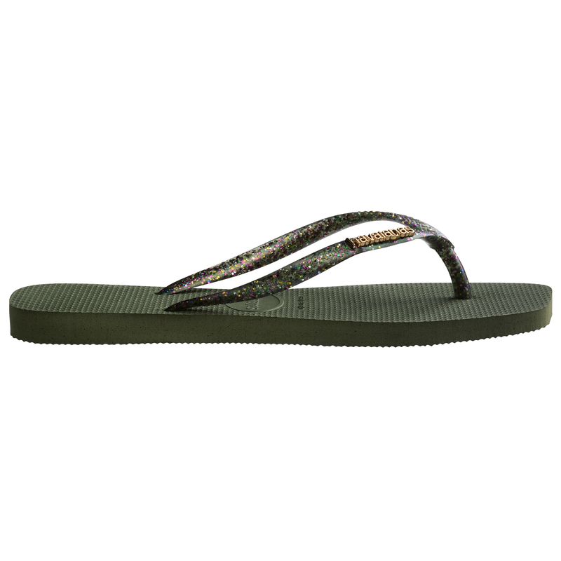 Havaianas slim square logo metallic-null