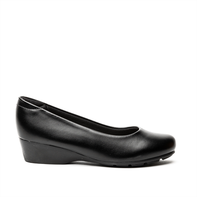 Modare low wedge pumps, Black, medium