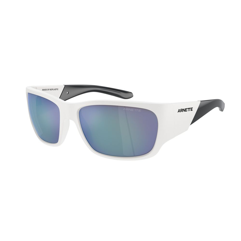 White resin sunglasses-null
