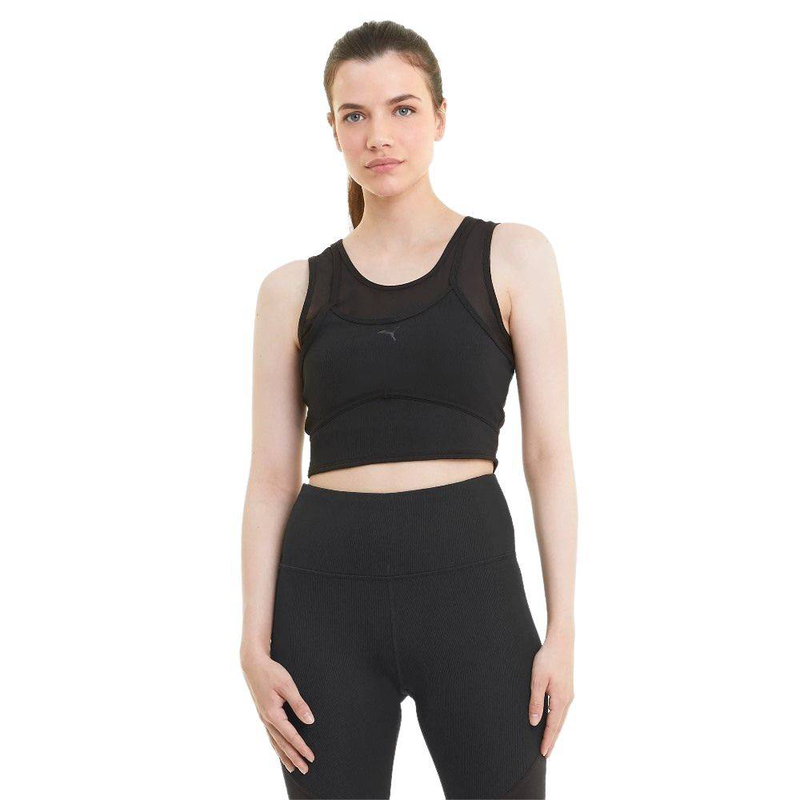 Studio layered crop top-null