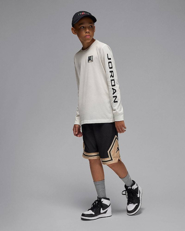 Boys mj essentials baseline longsleeves t-shirt-null