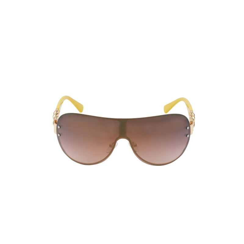 Gold metal sunglasses-null