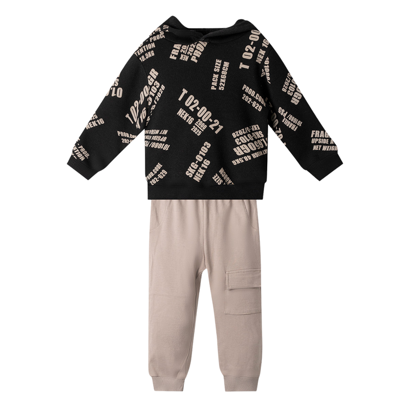 Nek kids wear kids boys tracksuit set black 144425-126-null